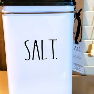 Rae Dunn Salt Canister